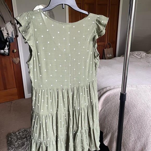 Dry Goods Green Polka Dot Dress - Picture 4 of 4